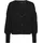 VMLEA LS V-Neck Cuff Cardigan Schwarz XS