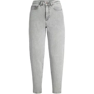 JJXX Damen Jxlisbon Mom Hw R4040 DNM Jeanshose, Light Grey Denim, 30W / 32L EU