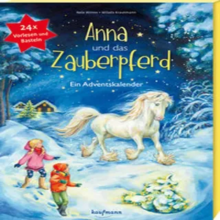Kaufmann Ernst Vlg GmbH Anna und das Zauberpferd XXL-Bastel-Adventskalender Blau