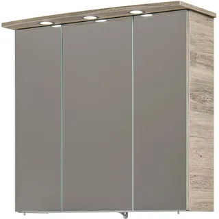 Pelipal Spiegelschrank Quickset 313 Sanremo Eiche 75 cm