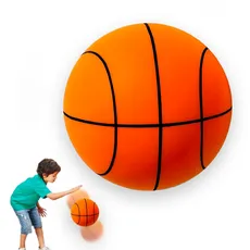 AirSlam® Schaumstoff-Basketball 24 cm | Indoor-Spielzeug für Kinder | Geräuschlos | Lautloser Basketball | Waschbares, langlebiges und Robustes Spielzeug | OriginalCorner®