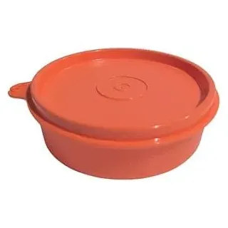 Tupperware Sommer Drops Schüssel mit Deckel auslaufsicher Hitparade Frischedrops Frischhaltedose Hitparade orange 150ml