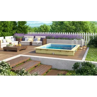 Karibu Pool Gr. 1 KDI Innenhülle Blau