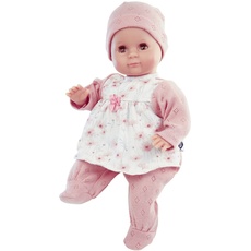 Bild von Puppe Schlummerle Gr. 32 cm (Mal Haar, braune Schlafaugen, Baby Puppe inkl. Kleidung)