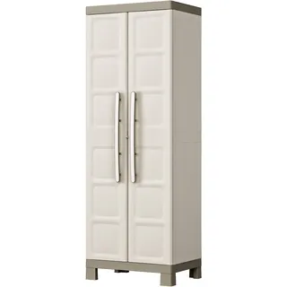 KETER Excellence Kunststoffschrank 65 x 45 x 182 cm Beige/Taupe