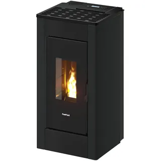 FreePoint Pelletofen Sharp Stahl Schwarz