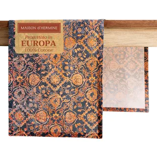 Maison d'Hermine Tischläufer 100 % Baumwolle 150 cm lang für Weihnachtsdekorationen Zuhause Küche Esszimmer Party Hochzeit Brautparty (Imperfection, 50 cm x 150 cm)