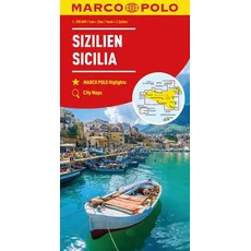 MARCO POLO Regionalkarte Italien 14 Sizilien 1:200.000