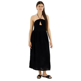 Superdry Cut Out ärmelloses Midikleid - Black - XL