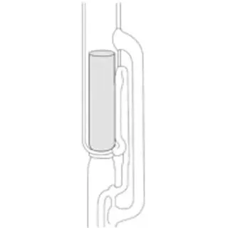 neoLab Cellulose-Mischester Zellulosehülsen, Nr 30, Runder Boden, Transparent, 33mm Innendurchmesser, 94mm Höhe, 25 Stück