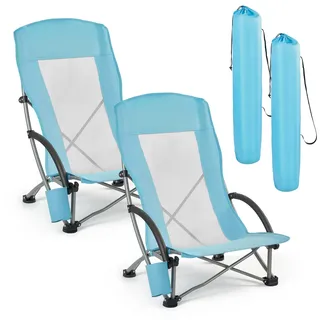 Vevor Campingstuhl Faltstuhl Blau