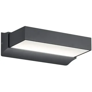 Trio Außenwandleuchte Aluminium 7,0 cm inkl. Bewegungsmelder anthrazit