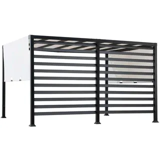 Sunjoy Modante Pavillon 3,72 x 2,26 m Weiß