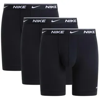 Nike Boxer Brief Long schwarz S 3er Pack