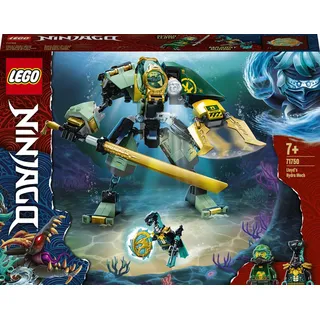 LEGO 71750 NINJAGO Lloyds Hydro-Mech, Unterwasser Set, Spielzeug für Jungen und Mädchen ab 7 Jahre mit 2 Ninja Mini-Figuren - Beige