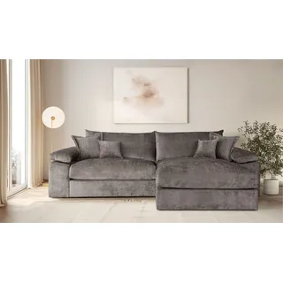 OTTO home Eckcouch Polyester 3-Sitzer Beige