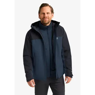 Jack Wolfskin Herren Wild Places 3in1 Jkt M, Midnight Sky, L