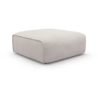 Raum.Id Polsterhocker »Merid Sitzhocker, Maße B/T/H: 97/97/43 cm«, als Modul oder separat verwendbar, für individuelle Zusammenstellung, beige