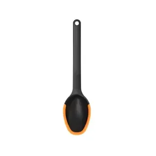 Fiskars Functional Form Kochlöffel 29 cm Schwarz/Orange