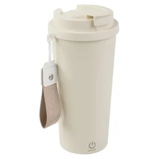 Verk 07383 Selbstmischende Kaffeetasse 350 ml, weiß - Weiß