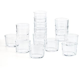 Luminarc Chiquito, Set mit 16 Gläsern aus Glas, 23 cl