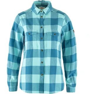 Fjällräven Damen Övik Heavy Flannel Bluse (Größe S, blau)