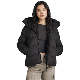 G-STAR RAW Damen Whistler Short Puffer wmn, Schwarz (dk black D23534-D199-6484), L