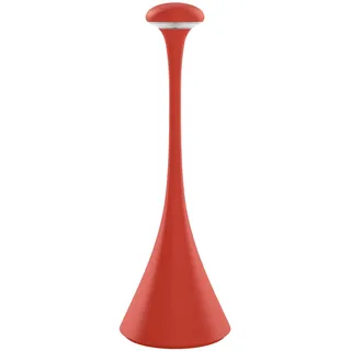 Akku-Tischleuchte Nudrop 292 mm dimmbar IP54 für Innen & Außen feuerrot