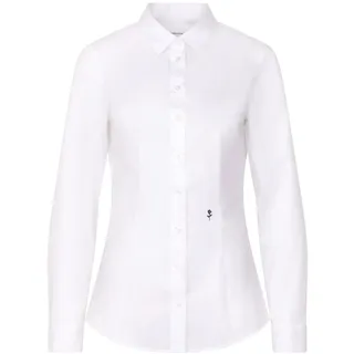 Seidensticker Damen Women Slim Longsleeve Stretch Hemd, Weiß(080612), 34 EU