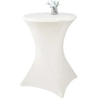 ROJAPLAST Catering Tischdecke 80x74 cm - Weiß