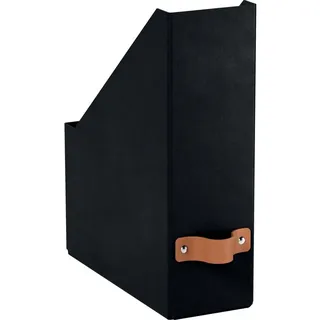 Leitz Puro Stehsammler, 100% Recyclingkarton, 2er-Pack, Schwarz