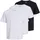 Organic 3 Pack Kurzarm-T-Shirt Black Pack 2 White 1 Black XS