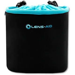 LENS-AID Neopren Kamerabeutel mit Fleece-Fütterung, M