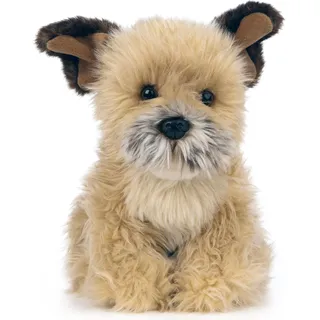 Living Nature Kuscheltier Border Terrier Hund umweltfreundlich Plüsch 22cm