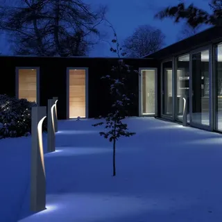 Nordlux Außenleuchte Aluminium 100,0 cm inkl. GU10 grau