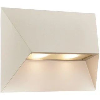 Nordlux Außenwandleuchte Aluminium 27x19x9 cm 1 Stk. beige