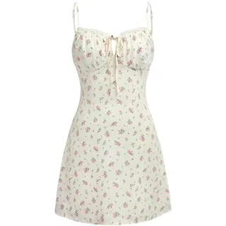 LOWBDGFU Faltenrock Dress Tops Damensummer Casual Rock-rosa-s