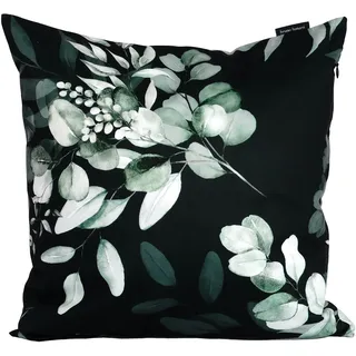 Bruno Banani Kissenbezug Eukalyptus 40 x 40 cm Schwarz-Weiß