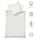 Provence Unifarben Beige 200 x 220 cm + 2 x 80 x 80 cm