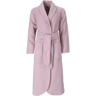 Damenbademantel VOSSEN "Catania, ideal für Sauna & Spa, Hotelbademantel, Morgenmantel" Gr. S, lila (sea lavender), L:120cm, Waffelpiqué, Hausmäntel, Damenbademantel, Topseller