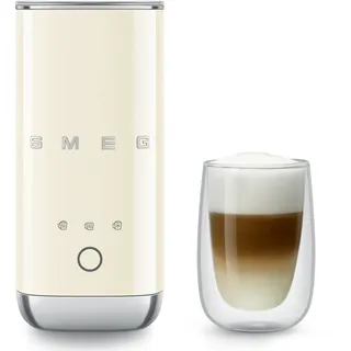 Smeg Elektrischer Milchaufschäumer beige