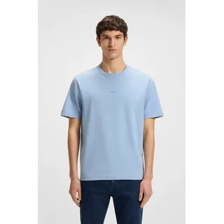Boss ORANGE T-Shirt »TChup« mit Rundhalsausschnitt, blau