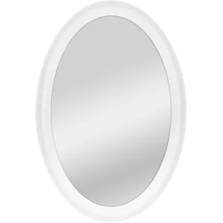 MCS 20458 Wandspiegel oval 53,3 x 78,9 cm weiß