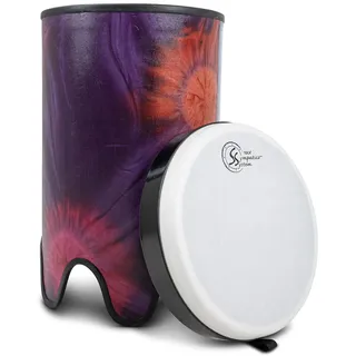 Toca Nesting Drums Freestyle II Tubadora 14"x 24" Woodstock Purple TSSTB-14WP-FT