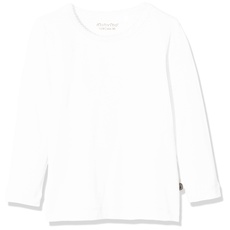 MINYMO Mädchen Langarm angenehmer Qualität Bluse, Weiß (Weiss 100), (Herstellergröße:134)
