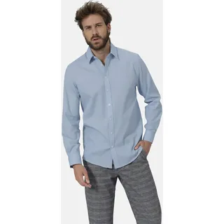 Babista Langarmhemd »Hemd LUCINELLO«, 1 Stk. mit praktischer Brusttasche, blau