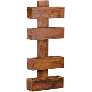 Wohnling Zeitungsständer WL1.533 sheesham Holz, DIN A4