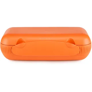 Tupperware Kolumbus Brotdose orange lunchbox brotbox (inkl. 1x Schlüsselanhänger Zufällig)