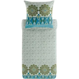 Bassetti Flanell Bettwäsche Sigurta V1 1 Bettbezug 155 x 220 cm + 1 Kissenbezug 80 x 80 cm