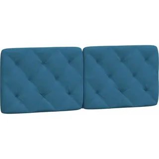 vidaXL Kopfteil-Kissen Dunkelgrau 200 cm Samt